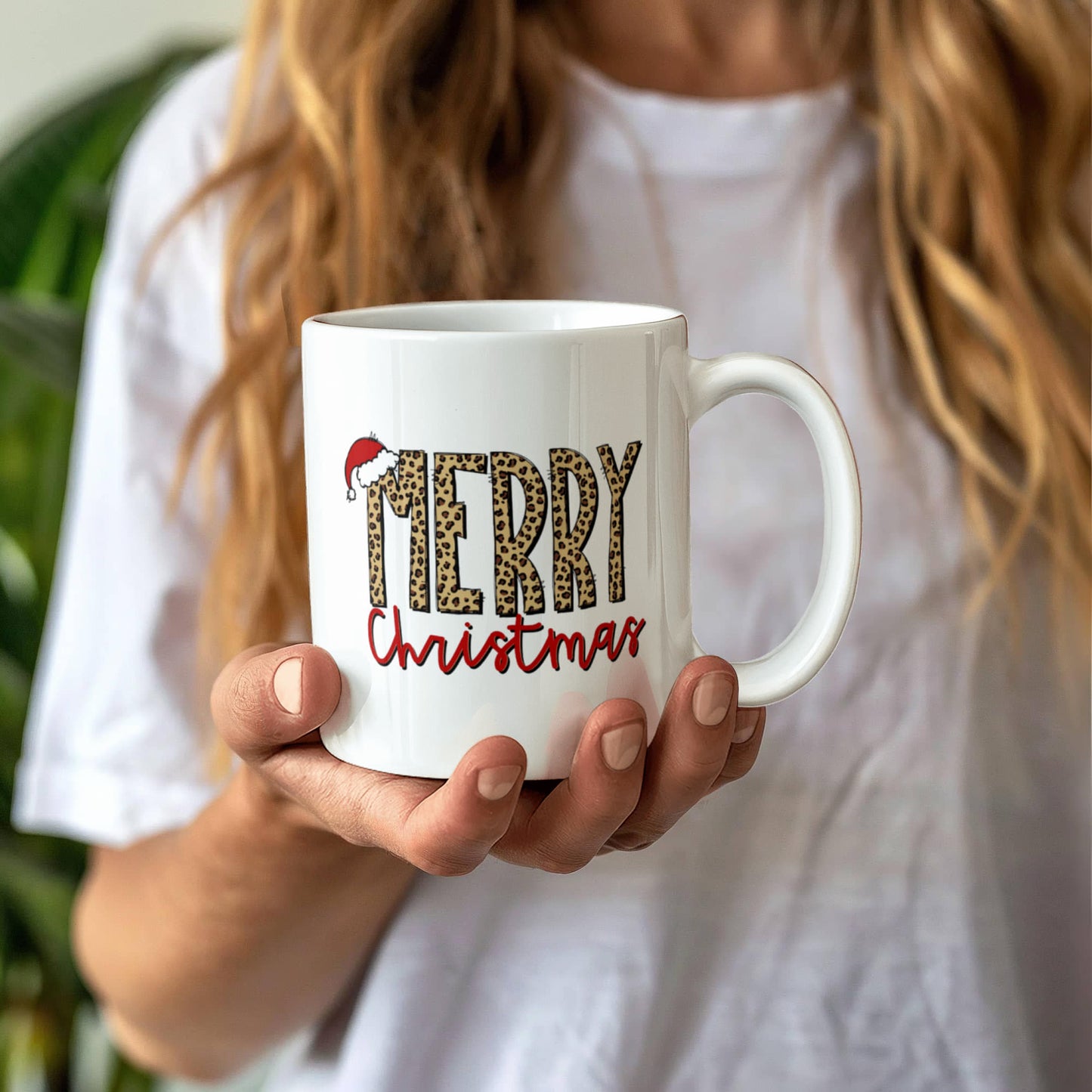 Merry Christmas | White Ceramic Mug