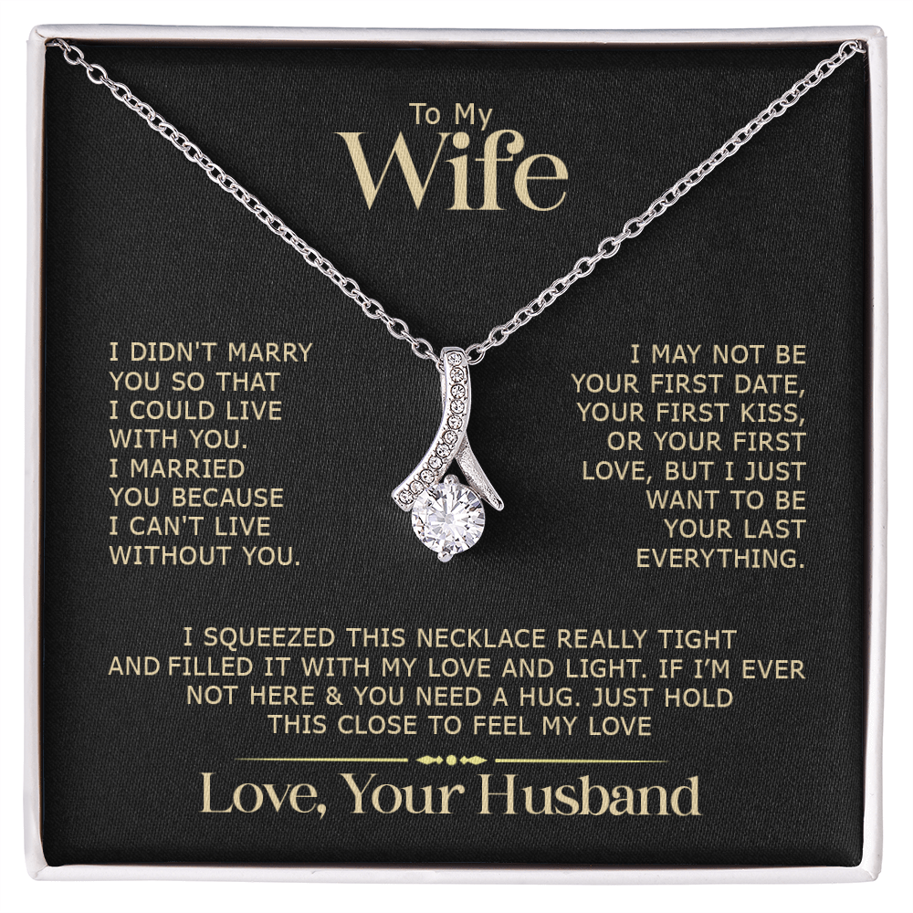 To My Wife |  Alluring Beauty Necklace