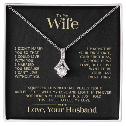 To My Wife |  Alluring Beauty Necklace