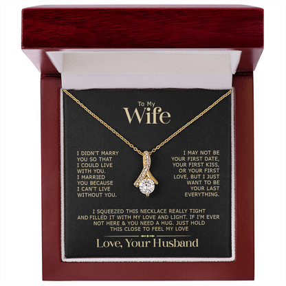 To My Wife |  Alluring Beauty Necklace