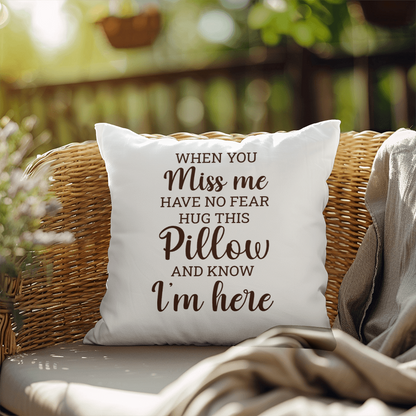 Hug This Pillow | Outdoor Pillow