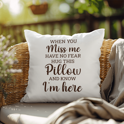 Hug This Pillow | Outdoor Pillow