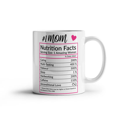 Mom | White Ceramic Mug