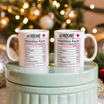 Mom | White Ceramic Mug