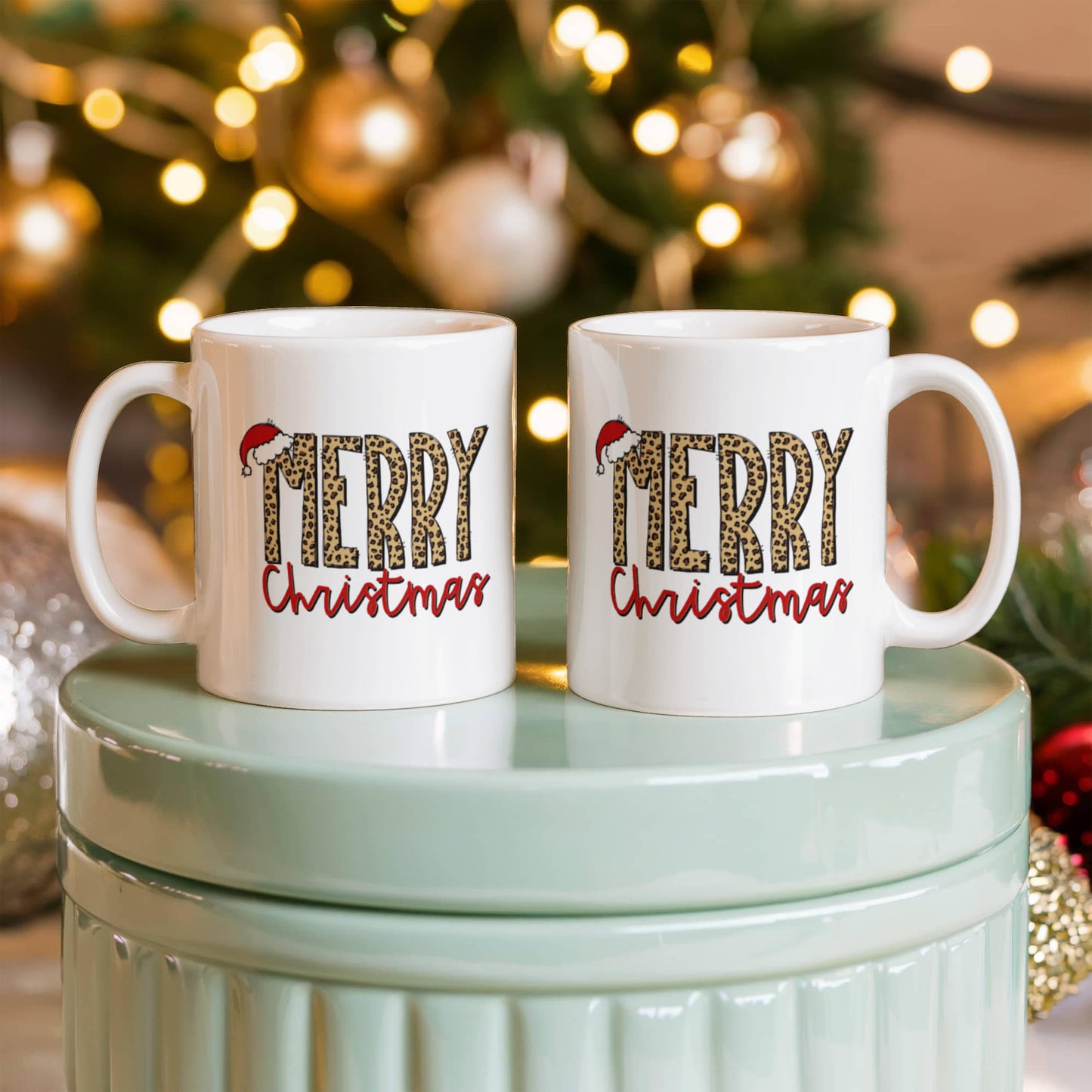 Merry Christmas | White Ceramic Mug