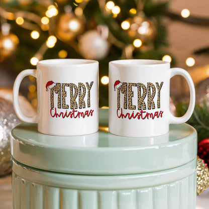 Merry Christmas | White Ceramic Mug