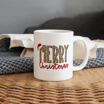 Merry Christmas | White Ceramic Mug