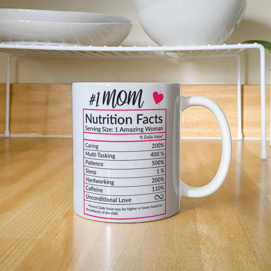 Mom | White Ceramic Mug