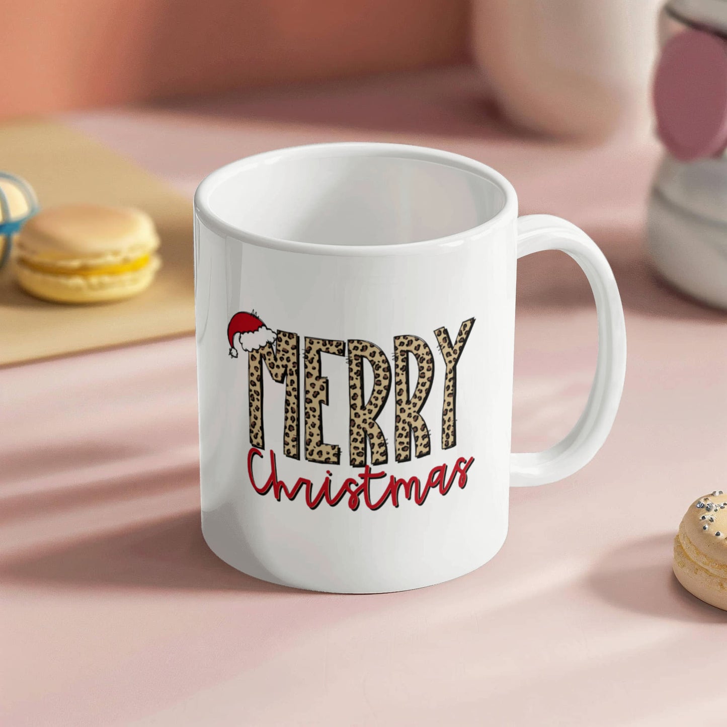 Merry Christmas | White Ceramic Mug
