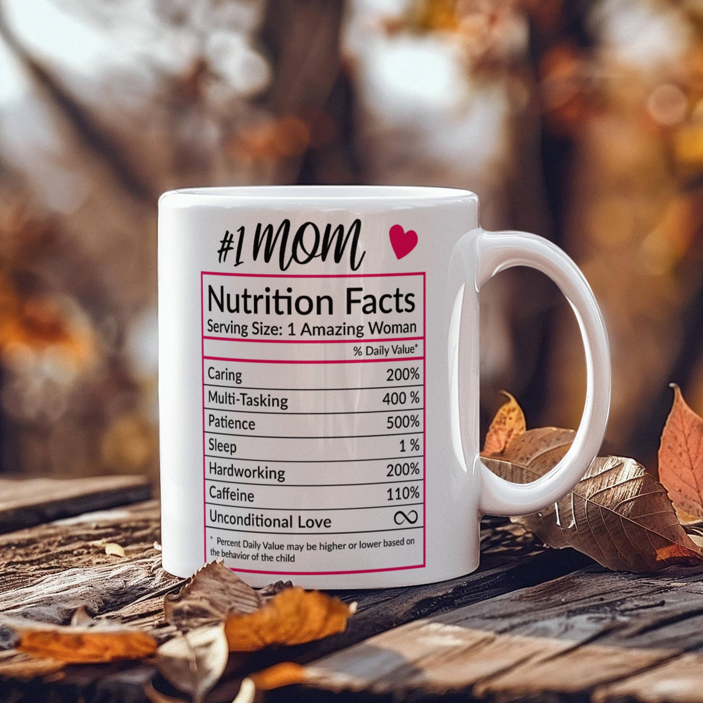 Mom | White Ceramic Mug