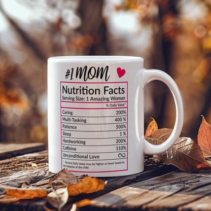 Mom | White Ceramic Mug